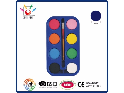 8 Watercolor In Color Box