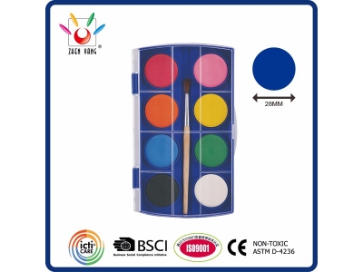 8 Watercolor In Window Box