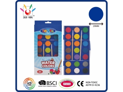 21 Watercolor In Window Box