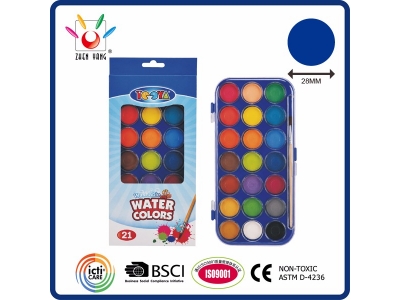 21 Watercolor In Window Box