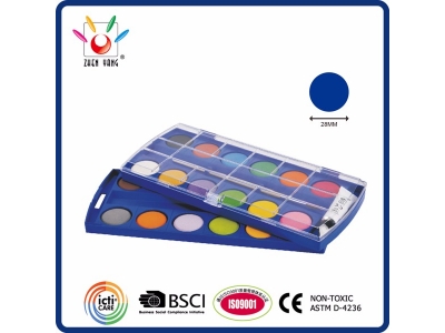 24 Watercolor In Window Box